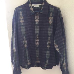 Chico’s top, long sleeve, button down, size 1